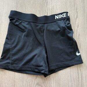 Nike Women's Athletic Black Shorts
